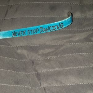 Teal Engraved Bracelet